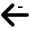arrow left