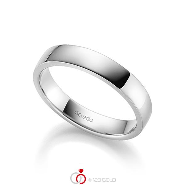 klassieke trouwring in grijsgoud 14 kt. van acredo - A-1270-8 klassieke trouwring in grijsgoud 14 kt. van acredo - A-1270-8