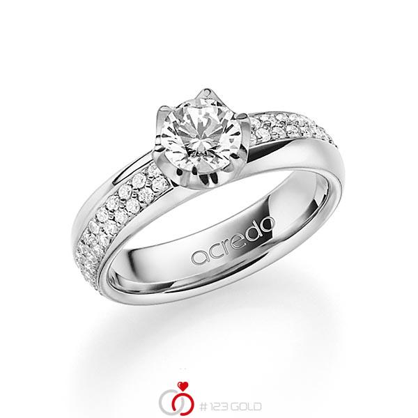 klassischer Trauring/Ehering in außen Graugold 585 , innen Graugold 585 mit 0,7 ct. + zus. 0,672 ct. Brillant tw, si tw, vs von acredo - A-1542-8 klassischer Trauring/Ehering in außen Graugold 585 , innen Graugold 585 mit 0,7 ct. + zus. 0,672 ct. Brillant tw, si tw, vs von acredo - A-1542-8