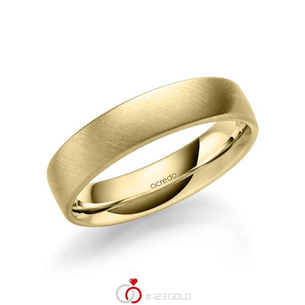 klassischer Trauring/Ehering in Gelbgold 585 von acredo - A-1951-8 klassischer Trauring/Ehering in Gelbgold 585 von acredo - A-1951-8