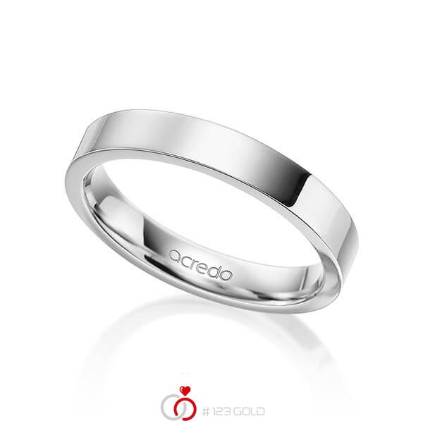 klassischer Trauring/Ehering in Platin 950 von acredo - A-1594-6 klassischer Trauring/Ehering in Platin 950 von acredo - A-1594-6