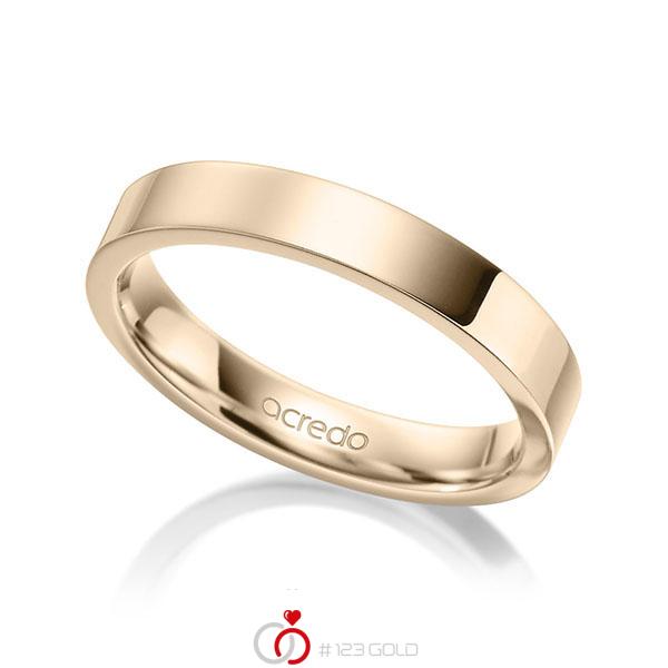 klassischer Trauring/Ehering in Signature Gold 585 von acredo - A-1594-11 klassischer Trauring/Ehering in Signature Gold 585 von acredo - A-1594-11
