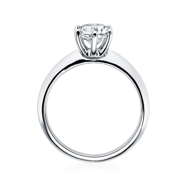 Diamantring mit 6-Krappenfassung