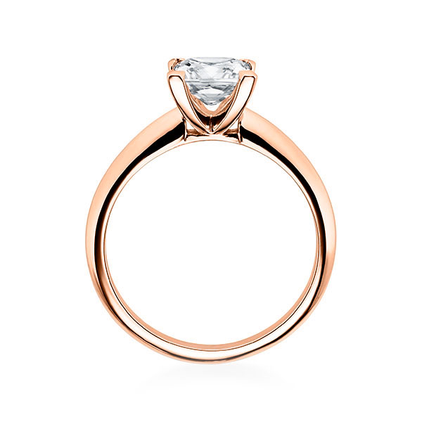 Princessring mit 4-Krappenfassung