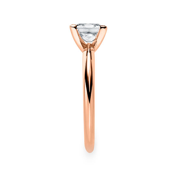 Princessring mit 4-Krappenfassung