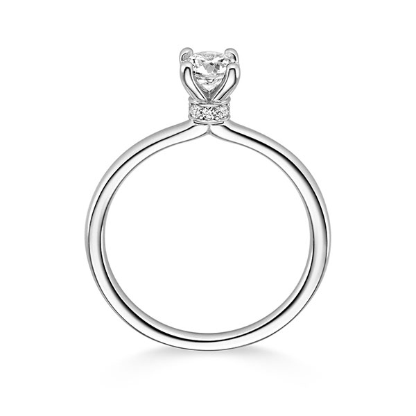 Essentials Solitär 4 Krappen und Steinkranz, Breite: 1,30, Höhe: 1,40