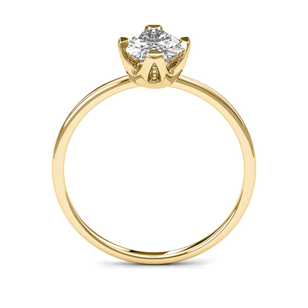 Diamantring, 4 Krappenfassung