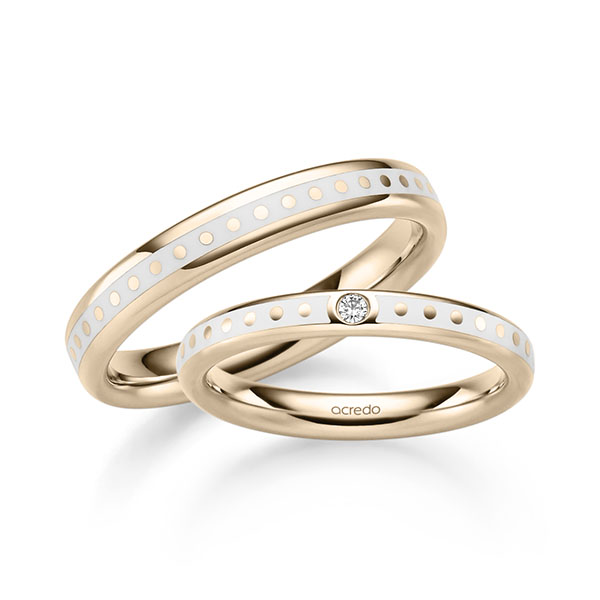 Wedding rings Ceramic 123GOLD