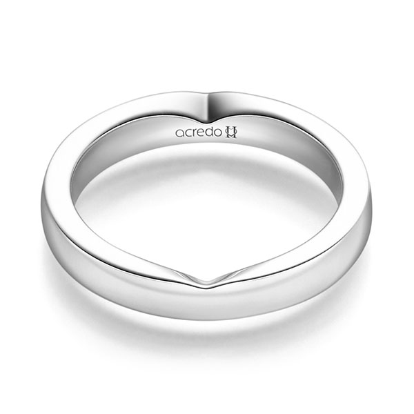 Klassieke Memoire-trouwring in witgoud 14 kt. volledig gezet met in totaal 0,27 ct. Briljant tw/si van acredo - A-2248-11 Klassieke Memoire-trouwring in witgoud 14 kt. volledig gezet met in totaal 0,27 ct. Briljant tw/si van acredo - A-2248-11