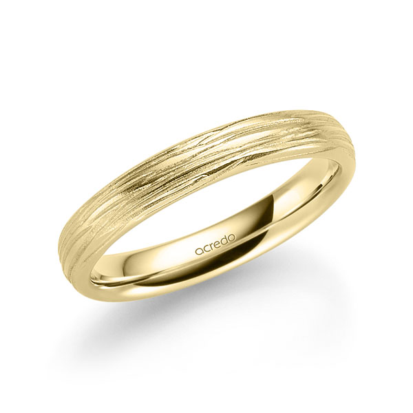 klassieke trouwring in geelgoud 14 kt. van acredo