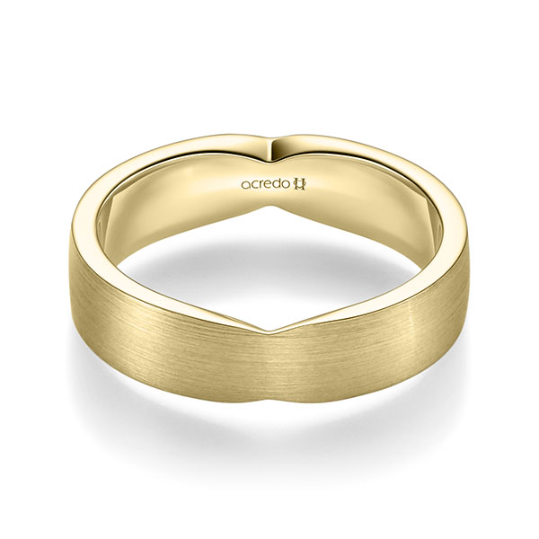 Klassieke trouwring in geelgoud 14 kt. van acredo - A-2352-15 Klassieke trouwring in geelgoud 14 kt. van acredo - A-2352-15