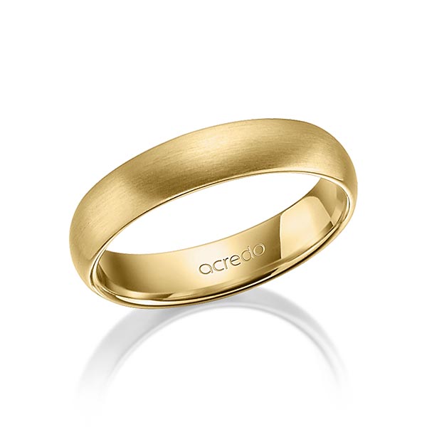 klassieke trouwring in geelgoud 18 kt. van acredo - A-1299-6