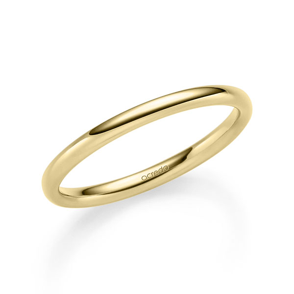 klassieke trouwring in geelgoud 916 van acredo - S-1289-9