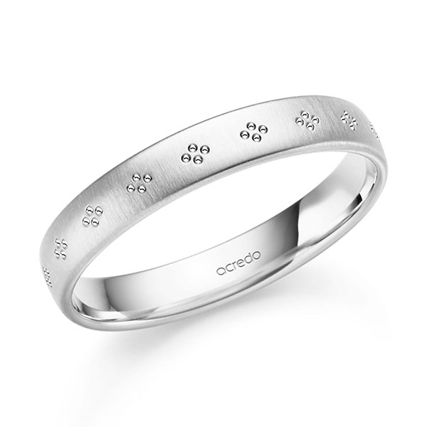 Klassieke trouwring in palladium 950 van acredo - S-1481-5 Klassieke trouwring in palladium 950 van acredo - S-1481-5