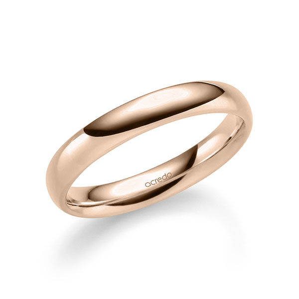 klassieke trouwring in roodgoud 14 kt. van acredo - A-2344-13 klassieke trouwring in roodgoud 14 kt. van acredo - A-2344-13