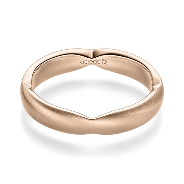 Klassieke trouwring in roodgoud 14 kt. van acredo - A-2358-10 Klassieke trouwring in roodgoud 14 kt. van acredo - A-2358-10