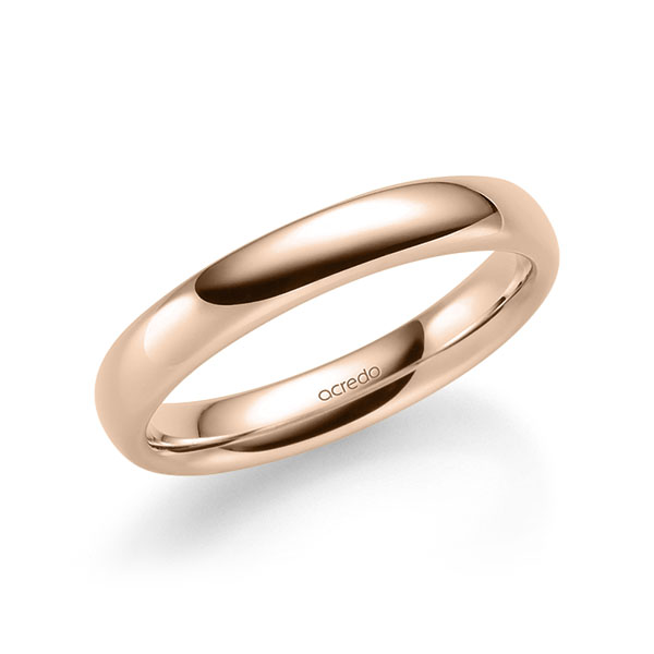 klassieke trouwring in roodgoud 18 kt. van acredo - A-2318-10 klassieke trouwring in roodgoud 18 kt. van acredo - A-2318-10