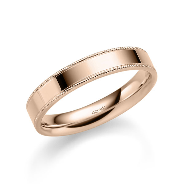Klassieke trouwring in roodgoud 18 kt. van acredo - A-2347-16 Klassieke trouwring in roodgoud 18 kt. van acredo - A-2347-16