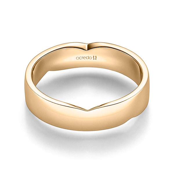 Klassieke trouwring in roségoud 14 kt. van acredo - A-2255-16 Klassieke trouwring in roségoud 14 kt. van acredo - A-2255-16