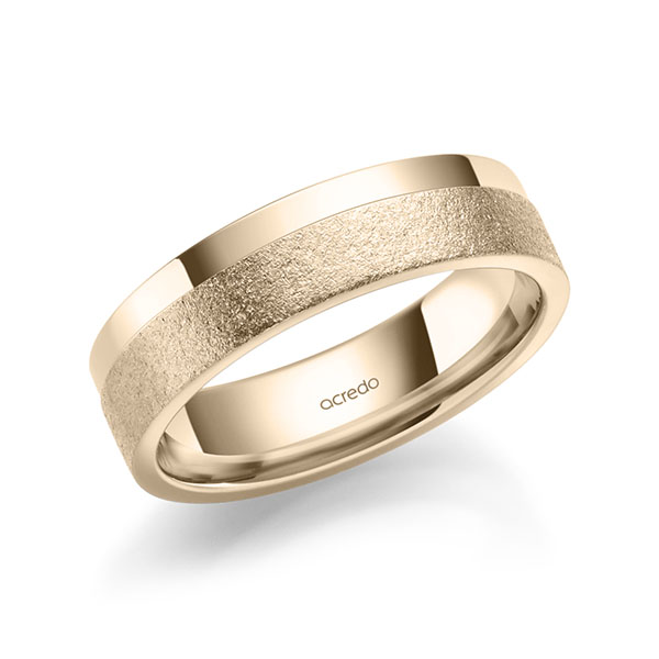 Klassieke trouwring in Signature Goud 585 van acredo - A-2053-10