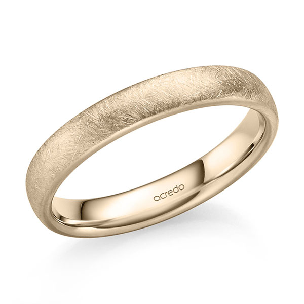 klassieke trouwring in Signature Goud 585 van acredo - S-1352-6