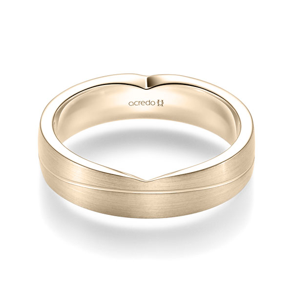 Klassieke trouwring in Signature Goud 750 van acredo - A-2356-15 Klassieke trouwring in Signature Goud 750 van acredo - A-2356-15
