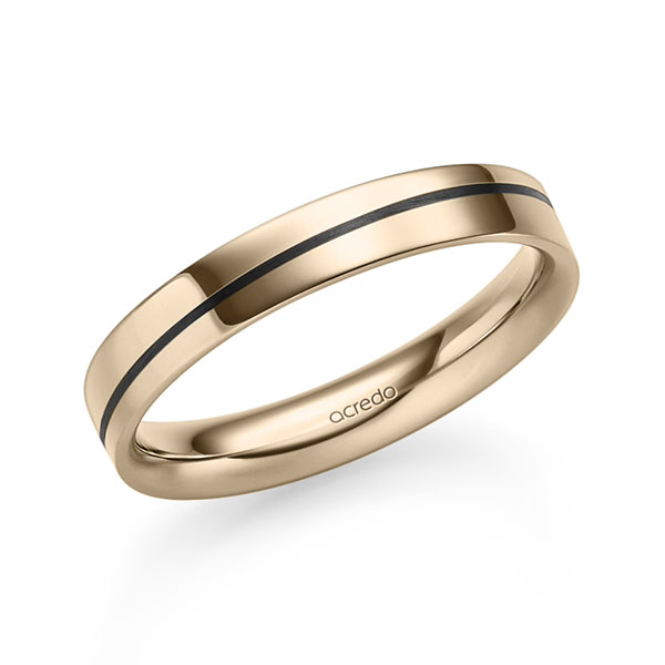 Klassieke trouwring in Signature Goud 750 van acredo - S-1301-20