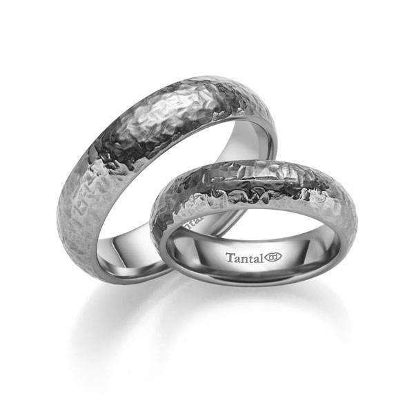 Klassieke trouwring in Tantalum - UQ-1144-1