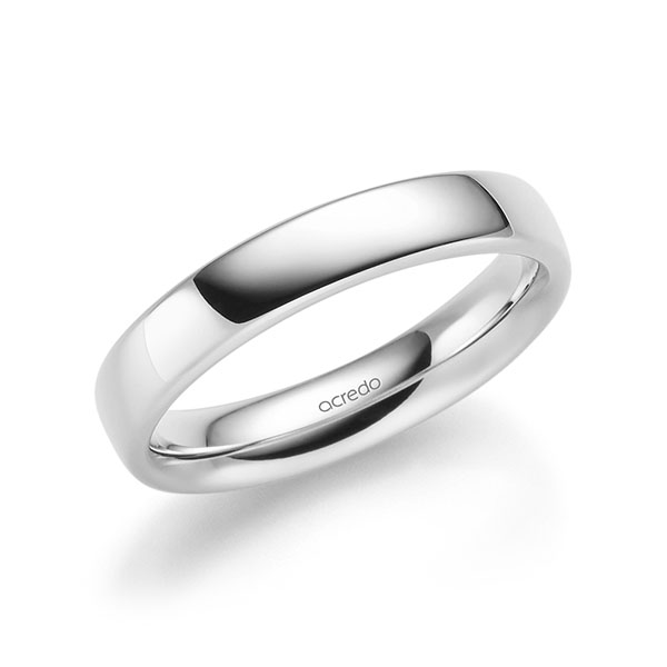 klassieke trouwring in witgoud 14 kt. van acredo - A-2319-11 klassieke trouwring in witgoud 14 kt. van acredo - A-2319-11
