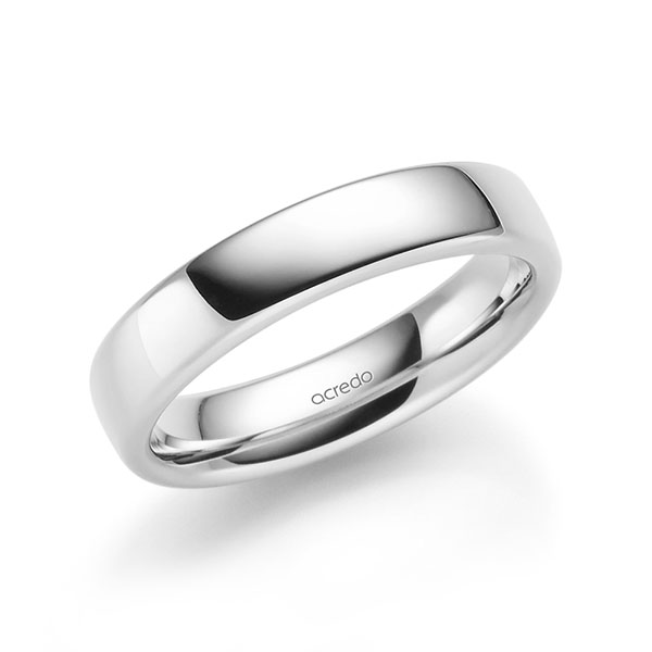klassieke trouwring in witgoud 14 kt. van acredo - A-2320-11 klassieke trouwring in witgoud 14 kt. van acredo - A-2320-11