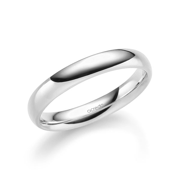 klassieke trouwring in witgoud 14 kt. van acredo - A-2344-18 klassieke trouwring in witgoud 14 kt. van acredo - A-2344-18