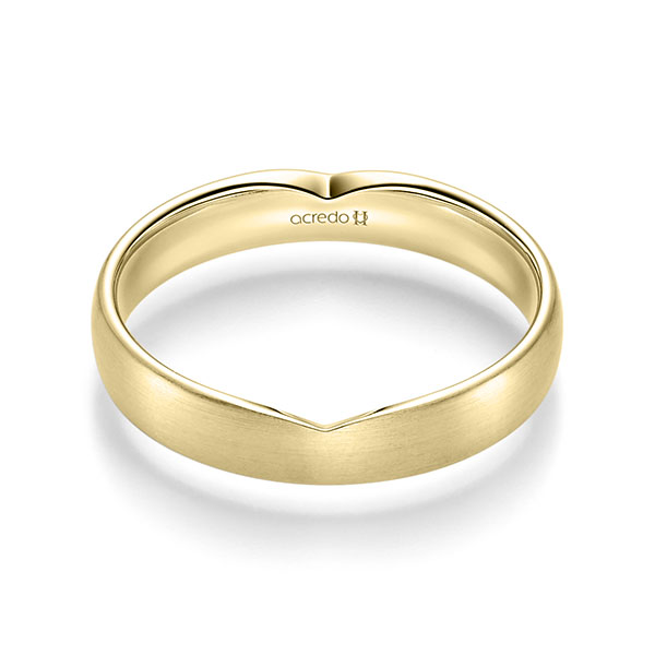 klassischer Trauring/Ehering in Gelbgold 375 von acredo - A-2328-13