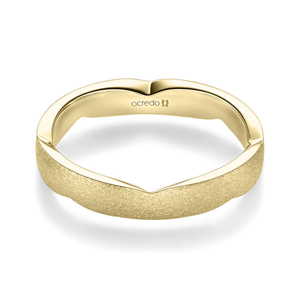klassischer Trauring/Ehering in Gelbgold 375 von acredo - A-2359-15