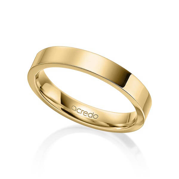 klassischer Trauring/Ehering in Gelbgold 585 von acredo - A-1594-2 klassischer Trauring/Ehering in Gelbgold 585 von acredo - A-1594-2