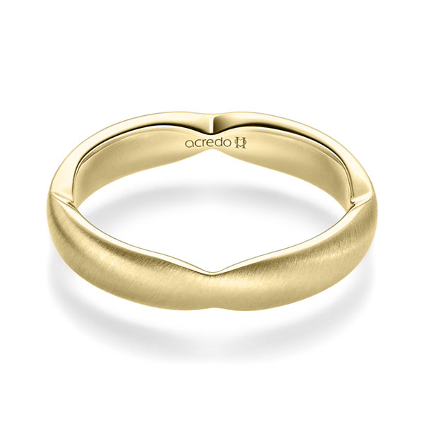 klassischer Trauring/Ehering in Gelbgold 585 von acredo - A-2358-9 klassischer Trauring/Ehering in Gelbgold 585 von acredo - A-2358-9