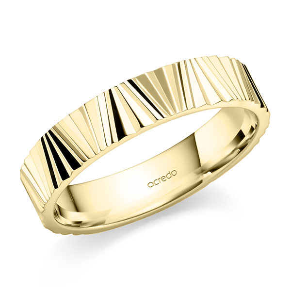 klassischer Trauring/Ehering in Gelbgold 585 von acredo - S-1416-3 klassischer Trauring/Ehering in Gelbgold 585 von acredo - S-1416-3