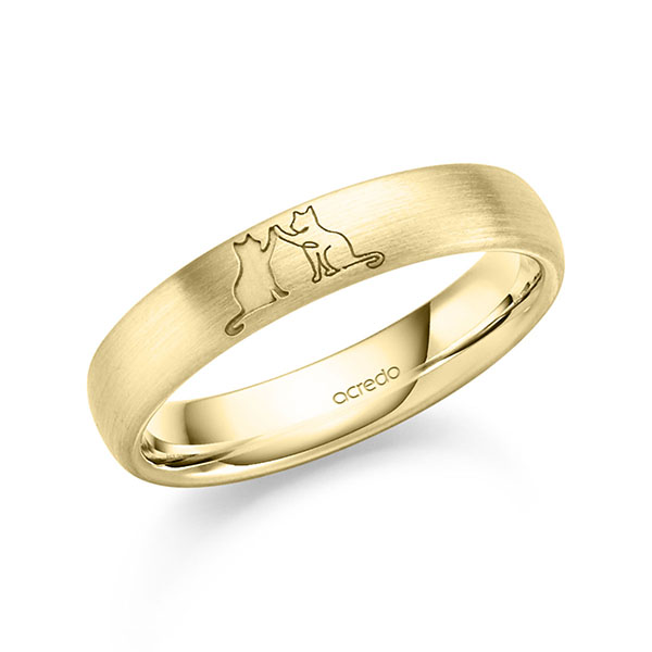 klassischer Trauring/Ehering in Gelbgold 916 von acredo - S-1488-2 klassischer Trauring/Ehering in Gelbgold 916 von acredo - S-1488-2