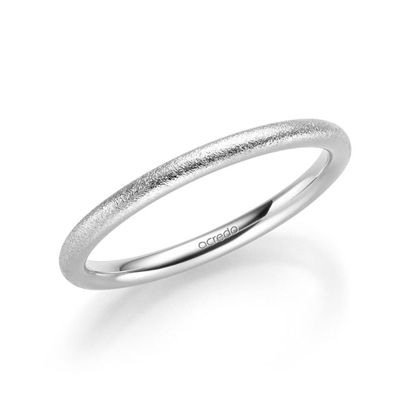 klassischer Trauring/Ehering in Palladium 950 von acredo - A-2309-11