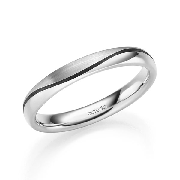klassischer Trauring/Ehering in Palladium 950 von acredo - S-1300-17 klassischer Trauring/Ehering in Palladium 950 von acredo - S-1300-17
