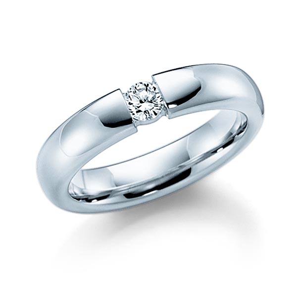 klassischer Trauring/Ehering in Platin 777 mit zus. 0,12 ct. Brillant tw, si von Steinberg - Q-1376-1 klassischer Trauring/Ehering in Platin 777 mit zus. 0,12 ct. Brillant tw, si von Steinberg - Q-1376-1