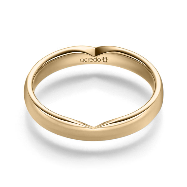 klassischer Trauring/Ehering in Roségold 585 von acredo klassischer Trauring/Ehering in Roségold 585 von acredo