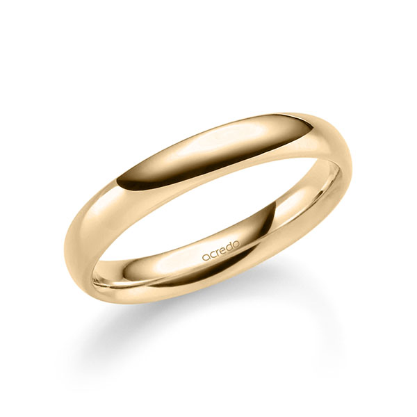 klassischer Trauring/Ehering in Roségold 585 von acredo klassischer Trauring/Ehering in Roségold 585 von acredo