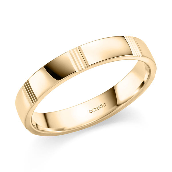 klassischer Trauring/Ehering in Roségold 585 von acredo klassischer Trauring/Ehering in Roségold 585 von acredo