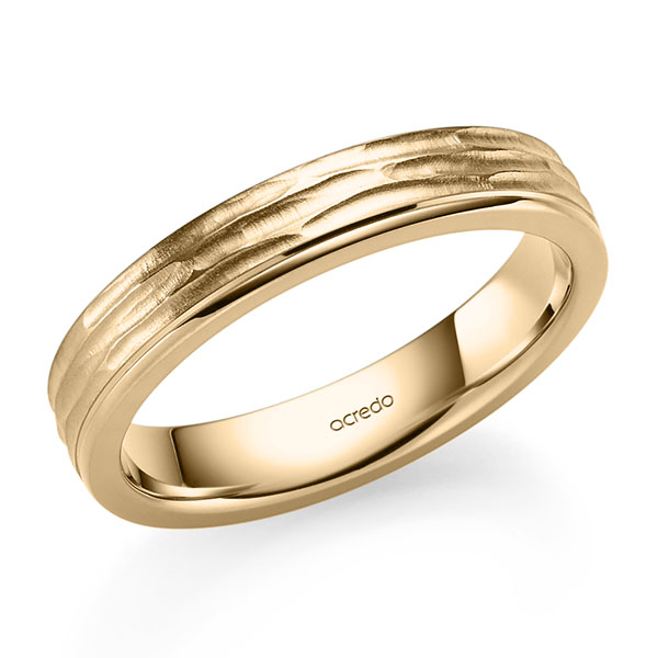 klassischer Trauring/Ehering in Roségold 750 von acredo - A-2410-16