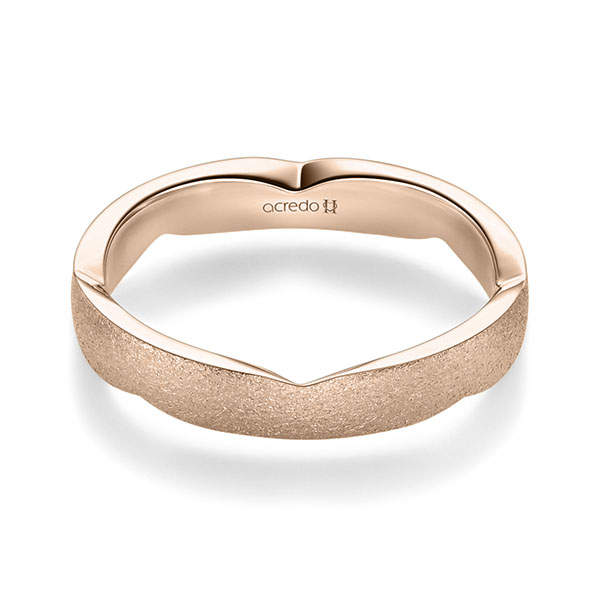 klassischer Trauring/Ehering in Rotgold 585 von acredo klassischer Trauring/Ehering in Rotgold 585 von acredo