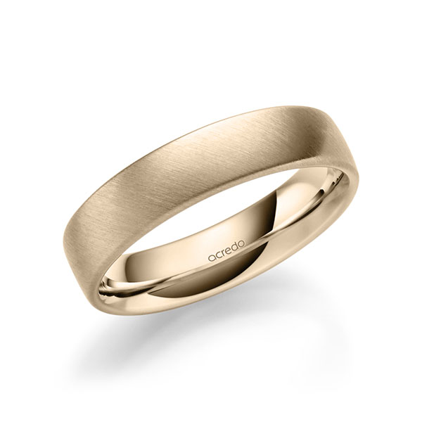 klassischer Trauring/Ehering in Signature Gold 585 von acredo