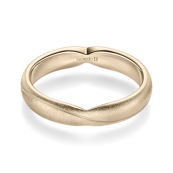 klassischer Trauring/Ehering in Signature Gold 585 von acredo