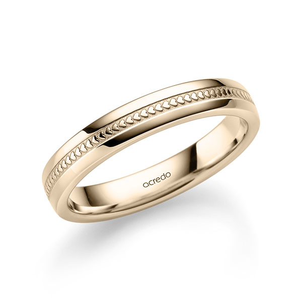 klassischer Trauring/Ehering in Signature Gold 585 von acredo - A-2379-5 klassischer Trauring/Ehering in Signature Gold 585 von acredo - A-2379-5