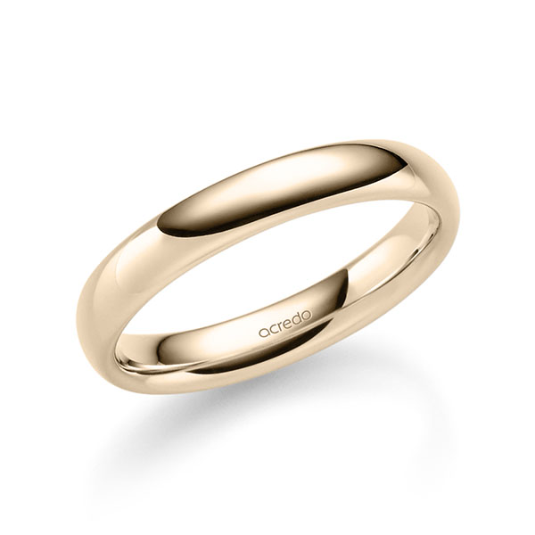 klassischer Trauring/Ehering in Signature Gold 585 von acredo - S-1292-7