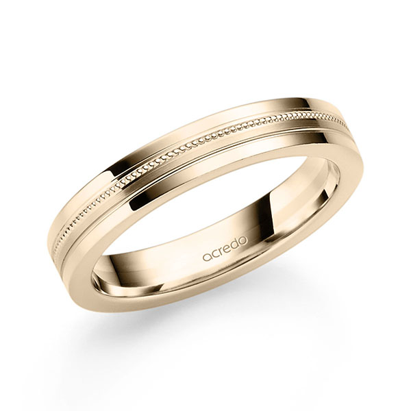 klassischer Trauring/Ehering in Signature Gold 585 von acredo - S-1320-7 klassischer Trauring/Ehering in Signature Gold 585 von acredo - S-1320-7